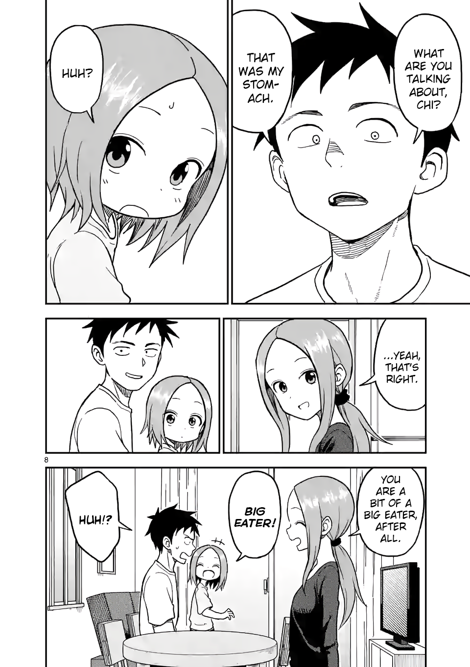 Karakai Jouzu no (Moto) Takagi-san Chapter 107 8